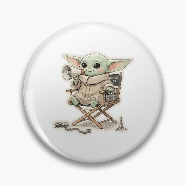 Item preview, BABY YODA FILM DIRECTOR designed and sold by LIS AND MELIVERSO.
