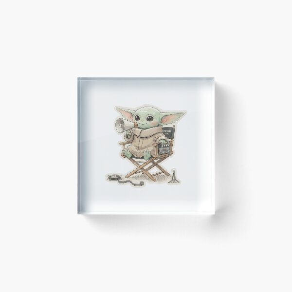 Item preview, BABY YODA FILM DIRECTOR designed and sold by LIS AND MELIVERSO.