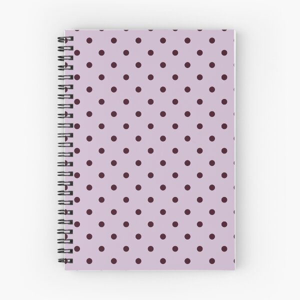 Item preview, Dark Burgundy and Lilac Polka Dots | Retro Deep Burgundy and Pastel Lilac Dots | Vintage Burgundy and Lilac Dots Pattern | Preppy Lilac and Burgundy Polka Dots Seamless Pattern designed and sold by VivaFy.