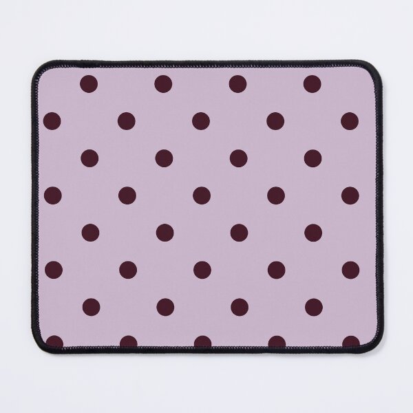Item preview, Dark Burgundy and Lilac Polka Dots | Retro Deep Burgundy and Pastel Lilac Dots | Vintage Burgundy and Lilac Dots Pattern | Preppy Lilac and Burgundy Polka Dots Seamless Pattern designed and sold by VivaFy.
