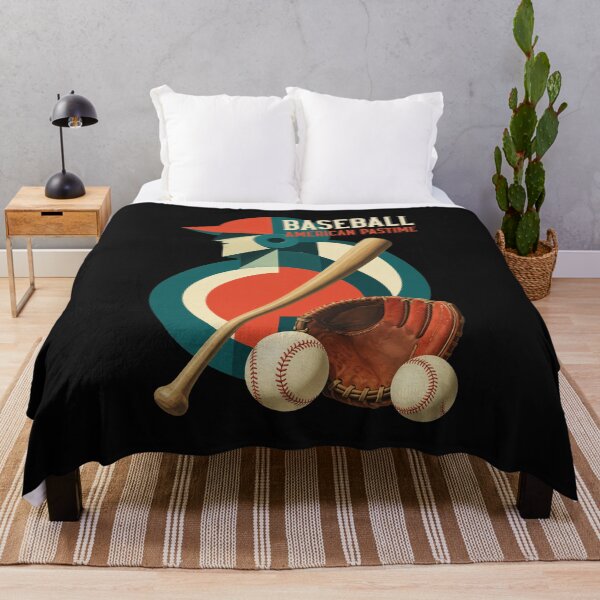 Item preview, Geometric Baseball Player Abstract Vintage Art designed and sold by Eowcat.