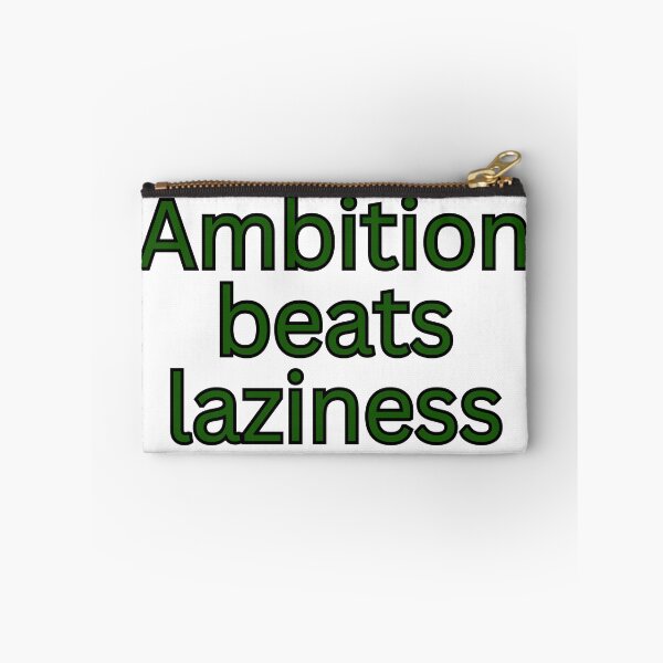 Item preview, Ambition beats laziness-motivational quote designed and sold by HustlersShop77.