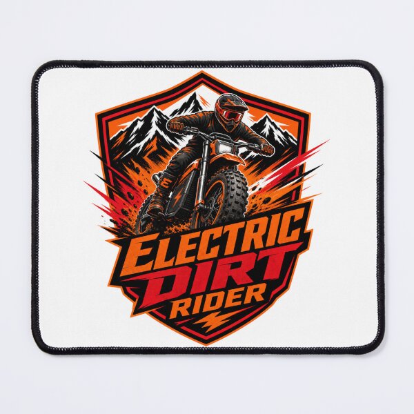 Item preview, Electric Dirt Rider Off‑Road E‑Bike Adventure Shirt designed and sold by OMNITeeSigns.