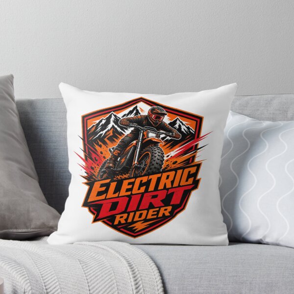 Item preview, Electric Dirt Rider Off‑Road E‑Bike Adventure Shirt designed and sold by OMNITeeSigns.