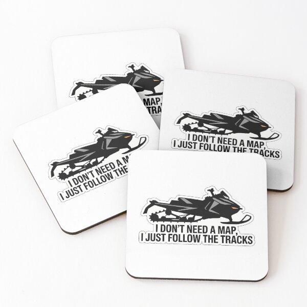Item preview, Follow the Tracks Snowmobiling Design designed and sold by NiftyWrx.