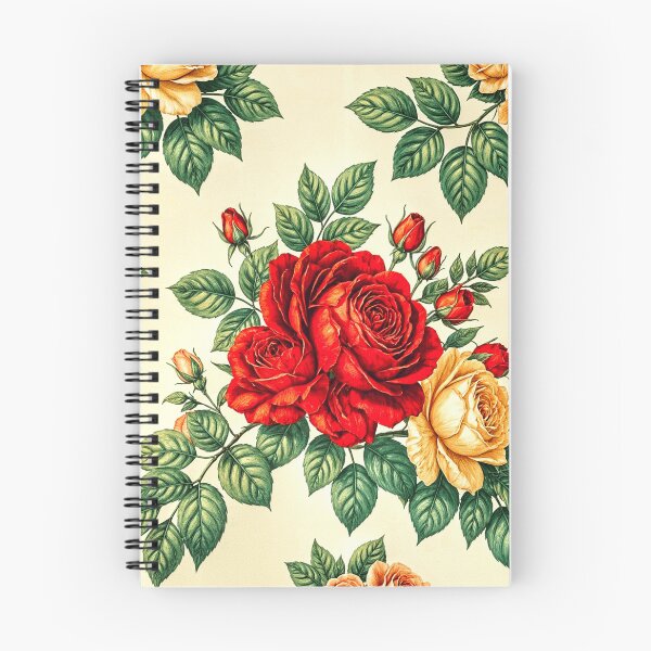 Item preview, Red Spring Flower Pattern designed and sold by The Empire Of Digital Art..