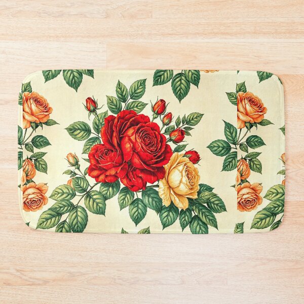 Item preview, Red Spring Flower Pattern designed and sold by The Empire Of Digital Art..
