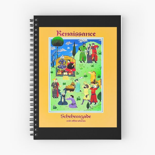 Item preview, Persian Miniature Illustration Arabian Nights designed and sold by Houcem1.