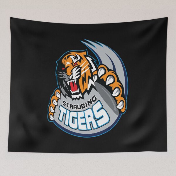Item preview, Straubing Tigers Ice Hockey Team Mascot Logo designed and sold by Eowcat.