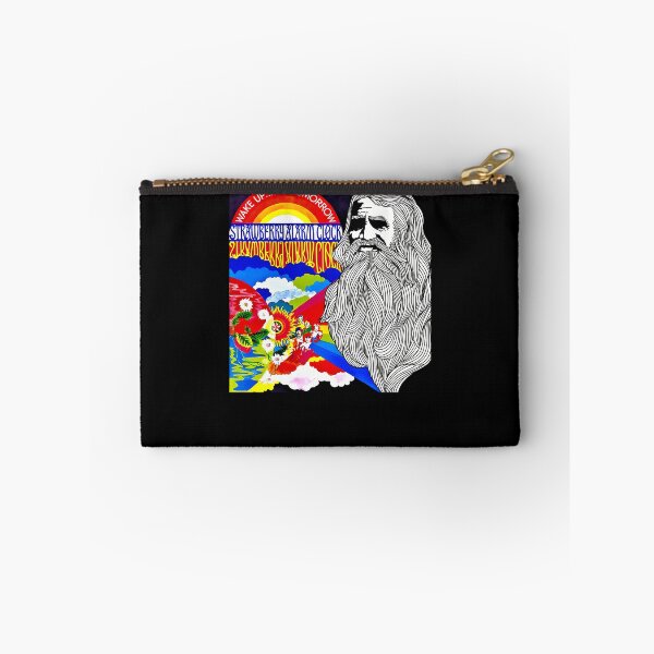 Item preview, Psychedelic Sunburst Landscape Illustration With Bearded Man designed and sold by Houcem1.