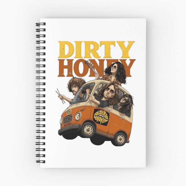 Item preview, Dirty Honey Band Van Cartoon designed and sold by Love-bloock.