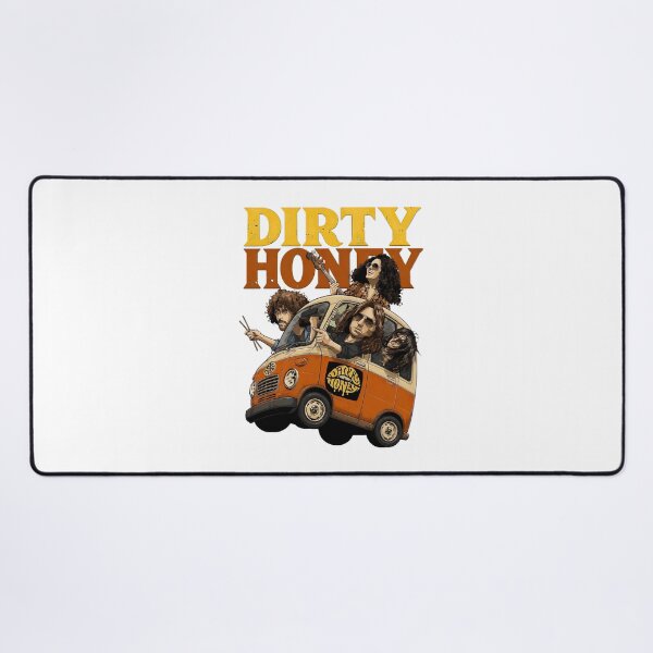 Item preview, Dirty Honey Band Van Cartoon designed and sold by Love-bloock.