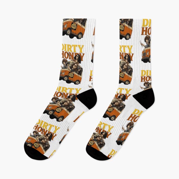 Item preview, Dirty Honey Band Van Cartoon designed and sold by Love-bloock.