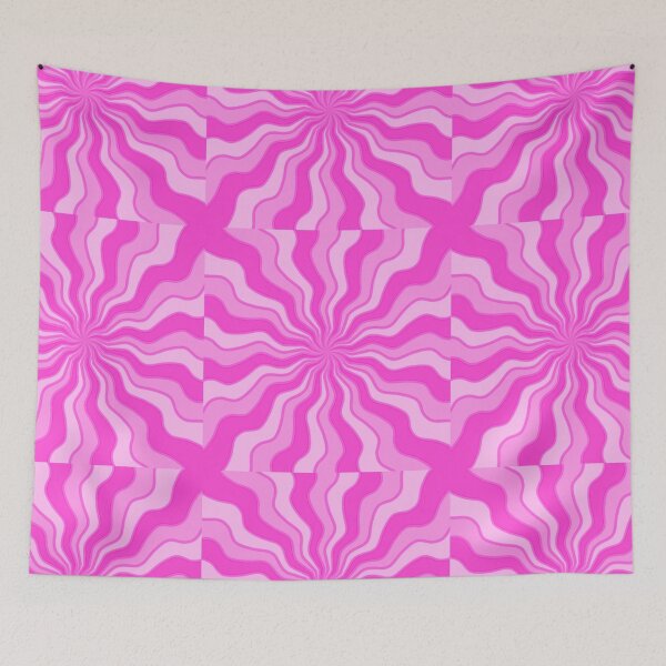 Item preview, Pink trippy zigzag  designed and sold by Artistkhg.