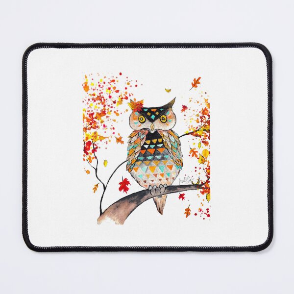 Item preview, Fall Hootie designed and sold by Blue Fly Art.