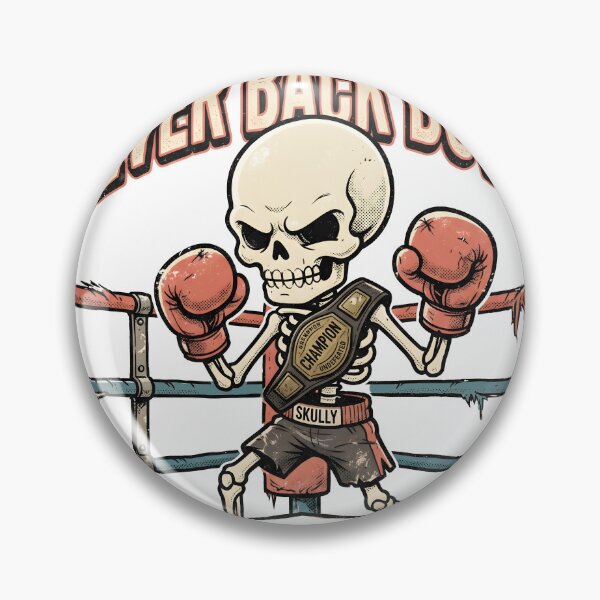 Item preview, Champion Boxer Skeleton in Boxing Gloves and Ring Stance designed and sold by MisteryDesigner.