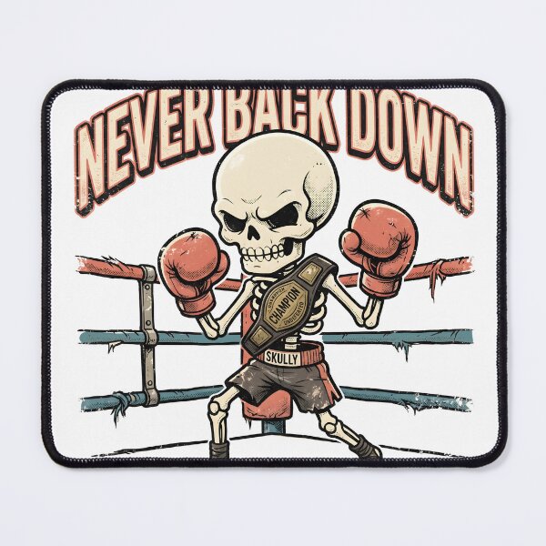 Item preview, Champion Boxer Skeleton in Boxing Gloves and Ring Stance designed and sold by MisteryDesigner.