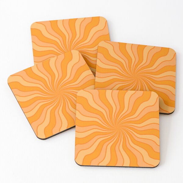 Item preview, Orange trippy zigzag  designed and sold by Artistkhg.