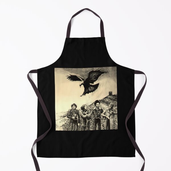 Item preview, Eagle Soaring Over Four Men Walking In Field designed and sold by Houcem1.