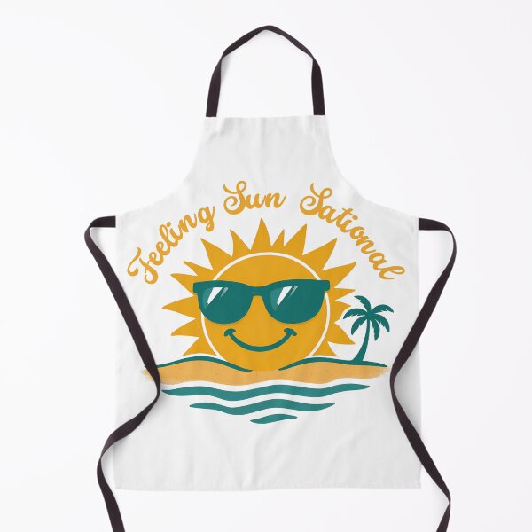 Item preview, “Feeling Sun-Sational” Quote: Cute Summer Sun With Sunglasses designed and sold by MKTreasures.