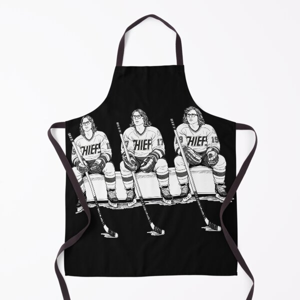 Item preview, Vintage Hockey Trio Bench Illustration designed and sold by ChemiCrocheting.