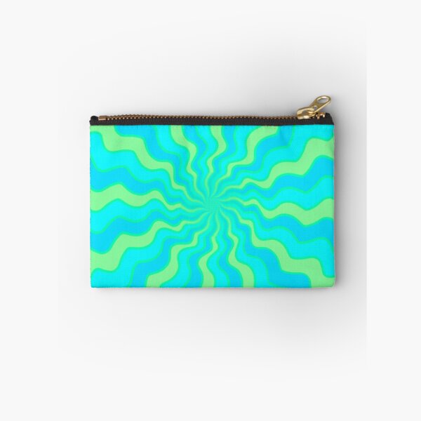 Item preview, Teal trippy zigzag  designed and sold by Artistkhg.