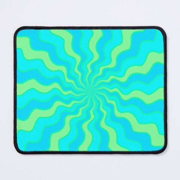 Item preview, Teal trippy zigzag  designed and sold by Artistkhg.