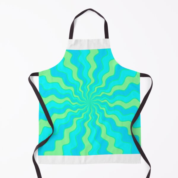 Item preview, Teal trippy zigzag designed and sold by Artistkhg.