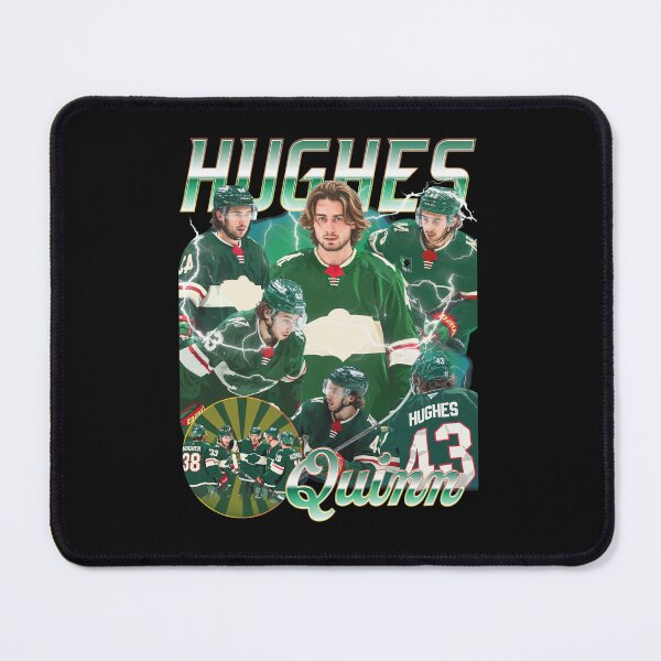 Item preview, Quinn Hughes Vintage 90s Style Hockey designed and sold by ChemiCrocheting.
