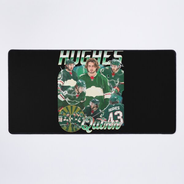 Item preview, Quinn Hughes Vintage 90s Style Hockey  designed and sold by ChemiCrocheting.