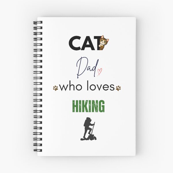 Item preview, Cat Dad Who Loves Hiking designed and sold by PawFitt.
