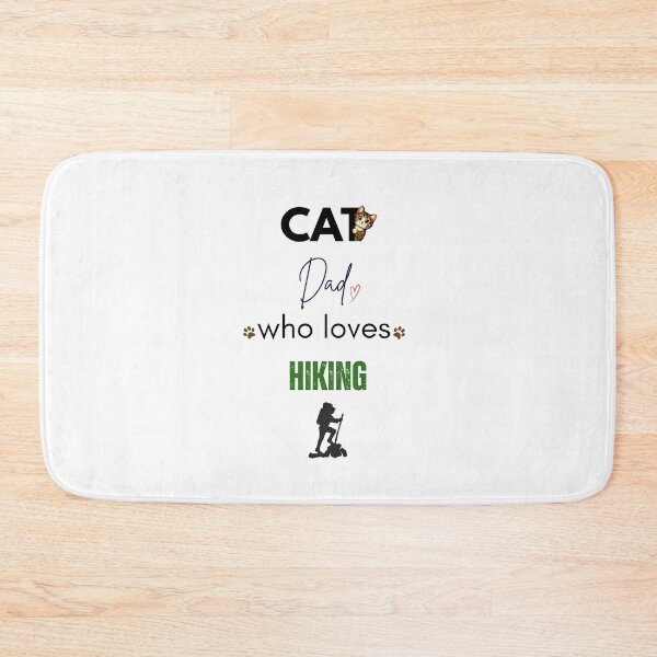 Item preview, Cat Dad Who Loves Hiking designed and sold by PawFitt.