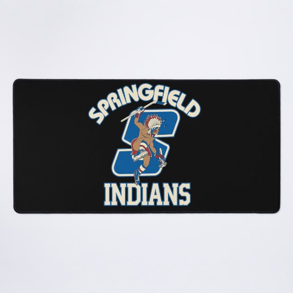 Item preview, Vintage Springfield Indians Retro Hockey Logo designed and sold by ChemiCrocheting.