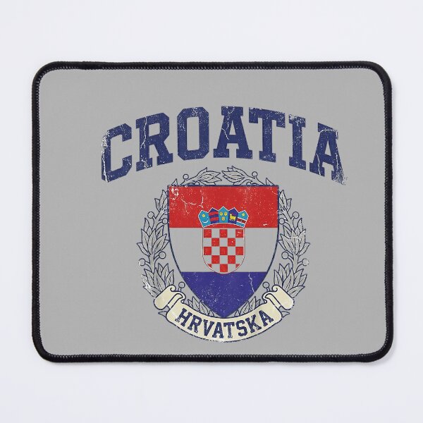 Item preview, Croatia Hrvatska Flag Zagreb Croatian Jersey Retro_2 designed and sold by GreggRoss.