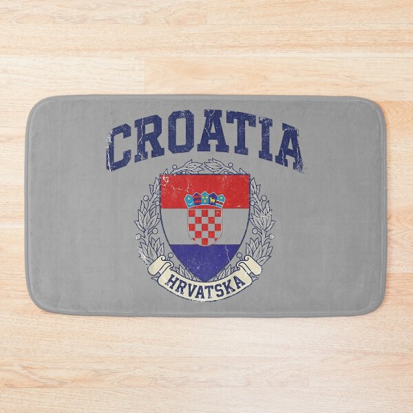 Item preview, Croatia Hrvatska Flag Zagreb Croatian Jersey Retro_2 designed and sold by GreggRoss.