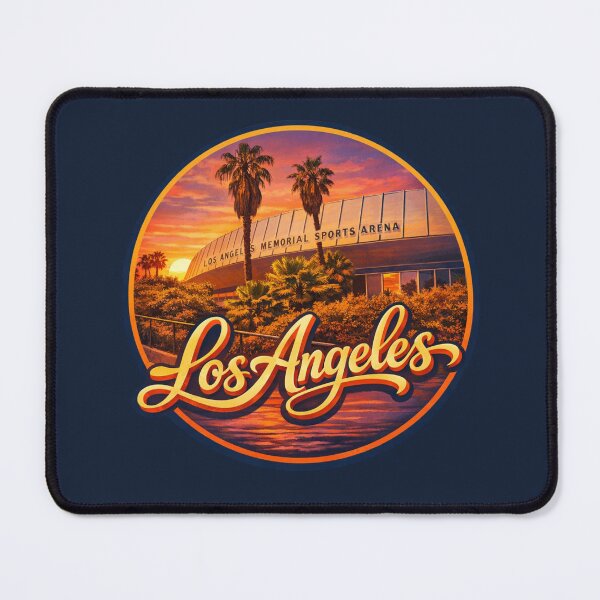 Item preview, Vintage Los Angeles Memorial Sports Arena Sunset designed and sold by Apex & Anthem .