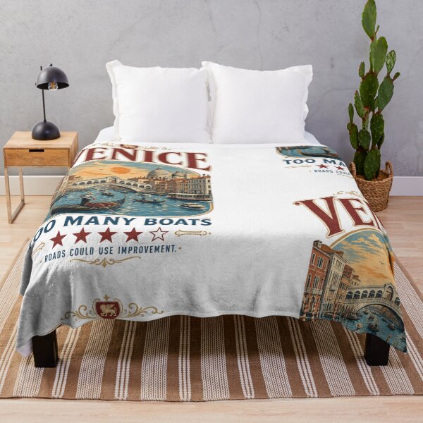 Item preview, Venice Too Many Boats Funny Travel Design – Roads Could Use Improvement designed and sold by HROC.