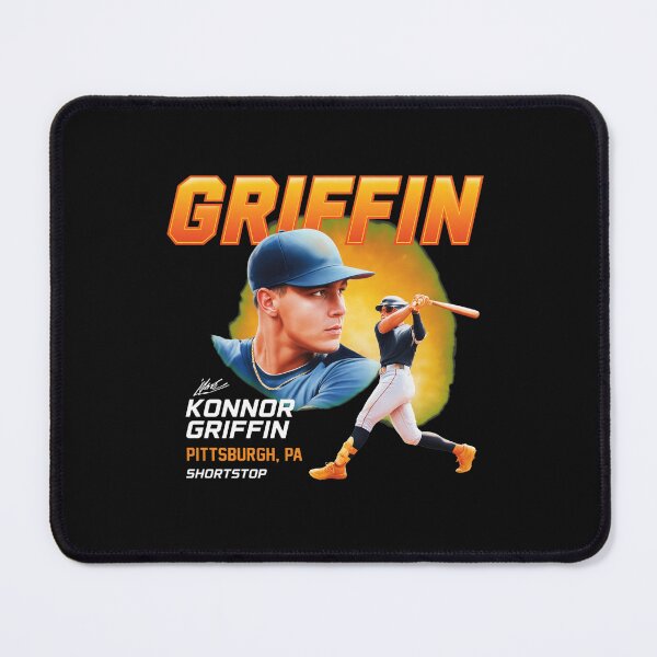Item preview, Konnor Griffin Pittsburgh Baseball Retro Style designed and sold by ChemiCrocheting.