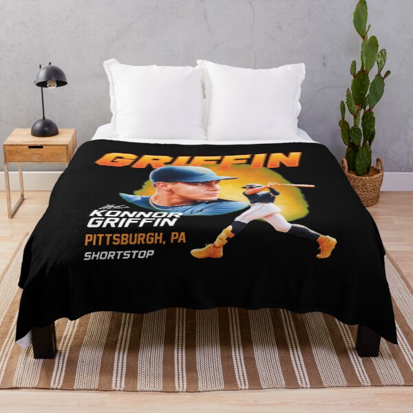 Item preview, Konnor Griffin Pittsburgh Baseball Retro Style designed and sold by ChemiCrocheting.
