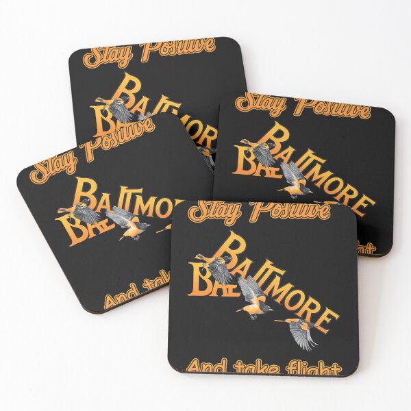 Item preview, Stay Positive Baltimore Take Flight Bird designed and sold by ChemiCrocheting.