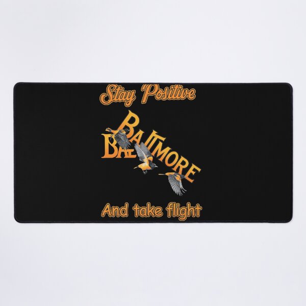 Item preview, Stay Positive Baltimore Take Flight Bird designed and sold by ChemiCrocheting.