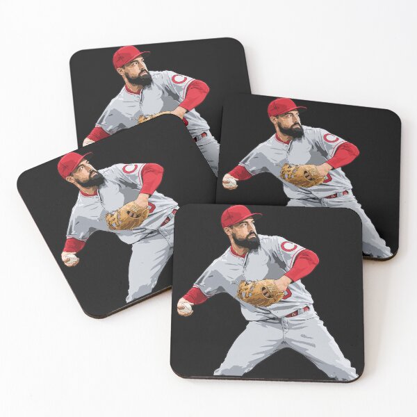 Item preview, Professional Baseball Pitcher Red Motion Art designed and sold by ChemiCrocheting.