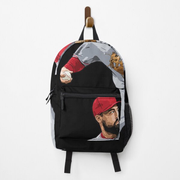 Item preview, Professional Baseball Pitcher Red Motion Art designed and sold by ChemiCrocheting.