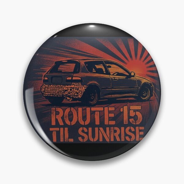 Item preview, Route 15 Til Sunrise Kanjozoku Honda Civic JDM Underground Racing designed and sold by Static-Era.