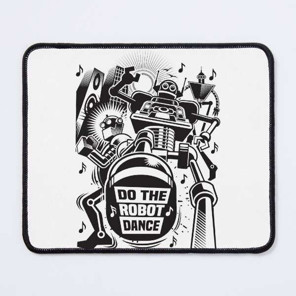 Item preview, Do The Robot Dance - Illustration of Dancing Robots designed and sold by Vector-Artist.