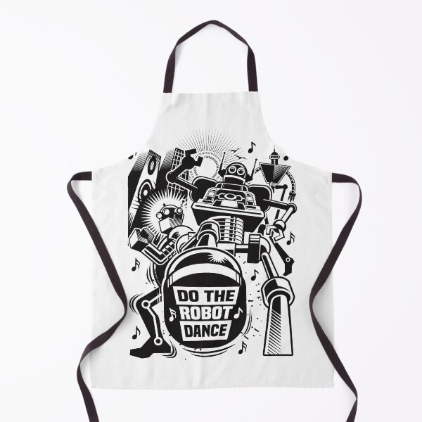 Item preview, Do The Robot Dance - Illustration of Dancing Robots designed and sold by Vector-Artist.