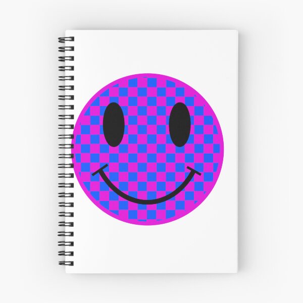 Item preview, Pink and Blue Smiley designed and sold by Medusa's Revenge Art.