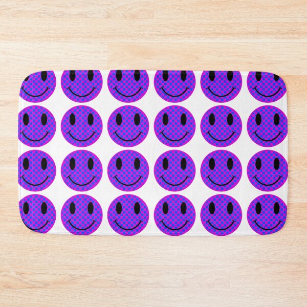 Item preview, Pink and Blue Smiley designed and sold by Medusa's Revenge Art.