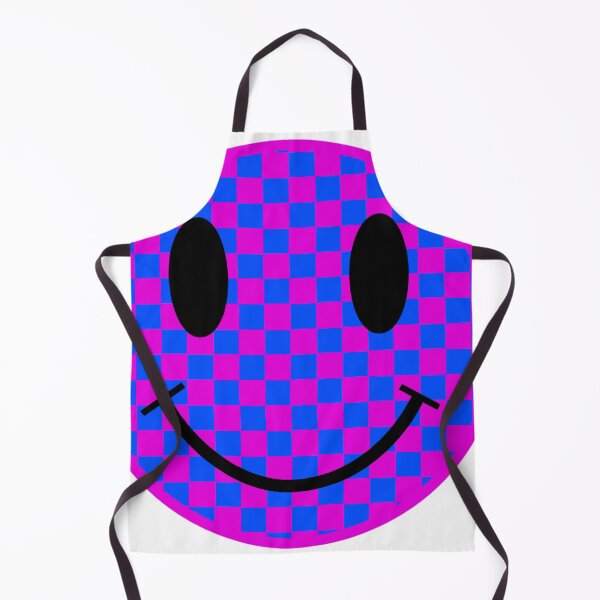 Item preview, Pink and Blue Smiley designed and sold by Medusa's Revenge Art.