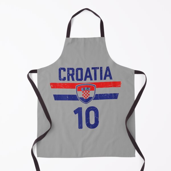Artikelvorschau, Kroatien Hrvatska Flagge Zagreb Kroatisches Trikot Retro entworfen und verkauft von GreggRoss.